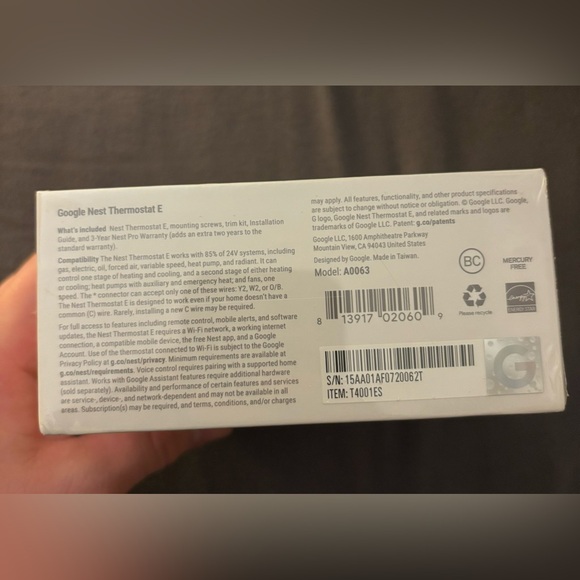 Nest Thermostat E - Picture 3 of 5